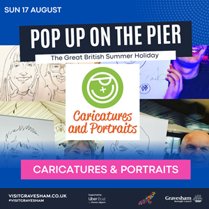 Caricature Visit Gravesham